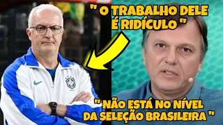 💣quot O TRABALHO DO DORIVAL NA SELEÇÃO É FRACO quot MAURO CEZAR DETONA TREINADOR DA SELEÇÃO BRASILEIRA [upl. by Aggappora385]