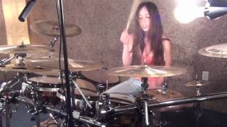 LED ZEPPELIN  IMMIGRANT SONG  DRUM COVER BY MEYTAL COHEN [upl. by Witkin27]