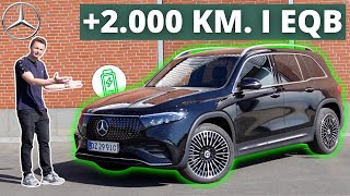 EQB med STOR nyhed og PRISNEDSÆTTELSE på 40000 Kr Mercedes EQB TEST [upl. by Zetnahs]