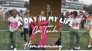 Georgia Tech Homecoming Weekend Alpha Kappa Alpha Step Show Sorority Life Yellow Jackets [upl. by Drexler]