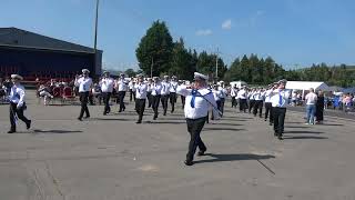 Ballyrashane Flute Band  Black Saturday 2024 [upl. by Onurb954]