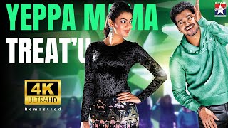 Yeppa Maama Treatu  4K Video Song  Vijay  Kajal Agarwal  D Imman  Star Hits [upl. by Wallie96]