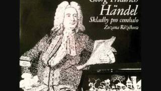 Zuzana Ruzickova Handel Suite in D minor [upl. by Edme462]