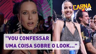 Gabriela Prioli fala de valenight e confessa segredo sobre look da Sapucaí Dei um truque [upl. by Wilonah]