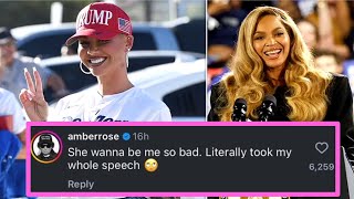 Amber Rose Says Beyoncé Copied Her Whole Speech Is Amber Rose Reaching For Clout [upl. by Land]