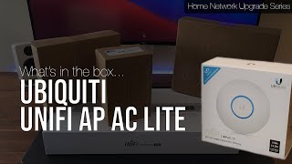 Ubiquiti Unifi AP AC Lite Unboxing  Whats in the Box  Ubiquiti Home Network Upgrade Project [upl. by Yznel]