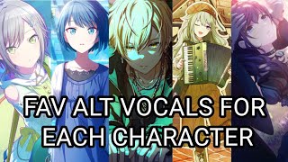 project sekai fav alt vocal for each character  reason [upl. by Furtek293]