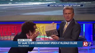 Pat Sajak to give commencement ceremony address to Hillsdale College class of 2024 [upl. by Linoel]