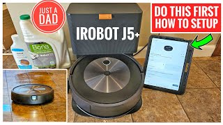 iRobot Roomba Combo j5 SelfEmptying Robot Vacuum amp Mop SETUP  Watch First [upl. by The941]