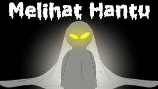 Kartun Lucu  Pertama Kali Melihat Hantu  Animasi Horor Lucu Indonesia [upl. by Llennol]