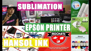 Sublimation Process  Tagalog Version  Epson Printer  Hansol Ink [upl. by Runkle867]