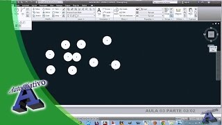 AUTOCAD 2013 aula 0320 Comandos de Desenho Segunda Parte  Autocriativo [upl. by Varuag]
