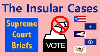 Why 35 Million American Citizens Dont Get to Vote  The Insular Cases [upl. by Orlov]