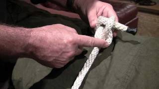 How to Tie the Double Becket Bend or Sheet Bend [upl. by Fatimah]