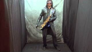 Karaoke Sax  Stagger Lee by Lloyd Price [upl. by Ahcas]