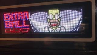 PIN2DMD color LED DMD in a Stern Simpsons Pinball Party [upl. by Cacka693]