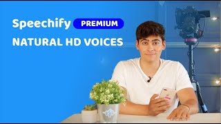 Speechify Premium Natural HD Voices [upl. by Atel]