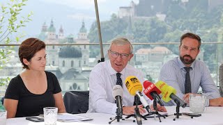 Pressekonferenz Landesregierung Mitschnitt [upl. by Kara-Lynn312]