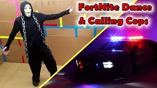 Game Master Fortnite Dances amp Cheerleading Then We Call the Cops [upl. by Lundgren]