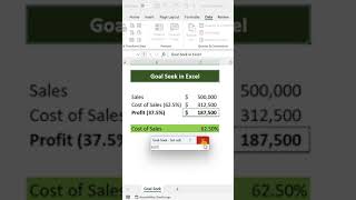 How to Use Goal Seek in Microsoft Excel  Excel Tutorial [upl. by Stavro]