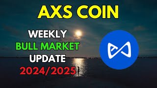 My AXIE INFINITY AXS Bull Market Update amp Price Prediction 20242025 [upl. by Aman]