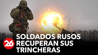 GUERRA RUSIAUCRANIA  Continúan los combates en las trincheras ucranianas [upl. by Nolrac]