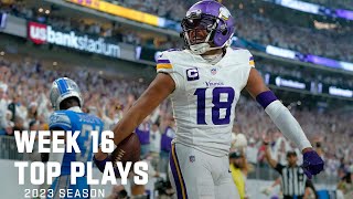 Top Plays from Week 16  NFL 2023 Highlights [upl. by Enyahc24]