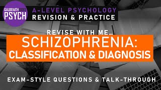 Reliability Validity Diagnosis  Questions amp Revision  ALevel  AQA Psychology  Schizophrenia [upl. by Adnohsad75]