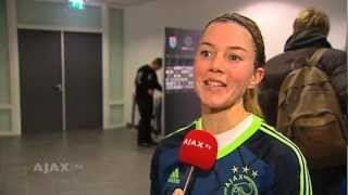 Ajax Vrouwen door in BeNe League [upl. by Atilek277]