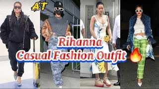 Rihanna Effortlessly Chic Casual Fashion Style Inspiration for Everyday Looks [upl. by Rubens]