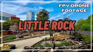 Fly Through Art Stunning FPV Drone Tour of Little Rocks 4 Million Vogel Schwartz Sculpture Garden [upl. by Anjanette]