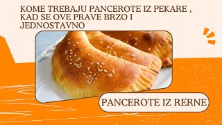 Neodoljive pancerote iz rerne Hrskave spolja sočne iznutra🍕🔥 BRZO I JEDNOSTAVNO [upl. by Lledo742]