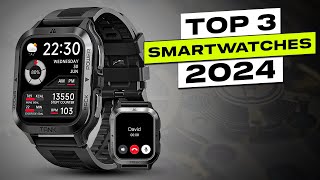 Top 3 BEST Budget Smartwatches 2024 [upl. by Mariano]