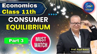 Consumer Equilibrium II Part 3 II Class 11 II Economics II CBSE II ICSE II UDAAN BATCH [upl. by Balthazar]