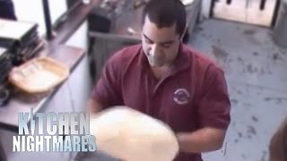 Trash Lessons About Pizza Dough  Kitchen Nightmares [upl. by Higgins]