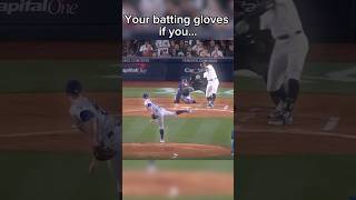 Your batting gloves if you… mlb sports baseball brucebolt shorts [upl. by Beisel]