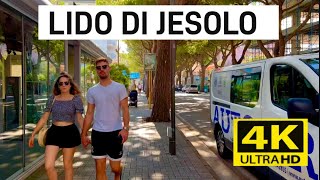 Lido di Jesolo Street Walk Strada Principale 16 June 2023 Italy [upl. by Llevram318]