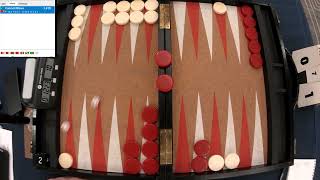 7 Point Backgammon Match against Carl Blumenstein  Viking Classic Frigga Round 2 [upl. by Krall]