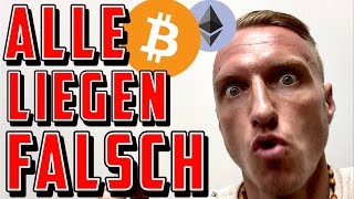 Bitcoin amp Crypto JEDER liegt FALSCH zurzeit [upl. by Ulric]