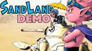 So I Tried Sand Land Demo Gameplay [upl. by Acilejna]