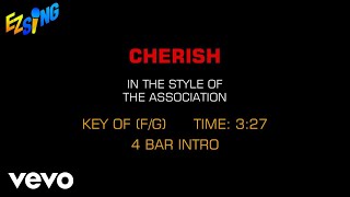 The Association  Cherish Karaoke [upl. by Cello606]