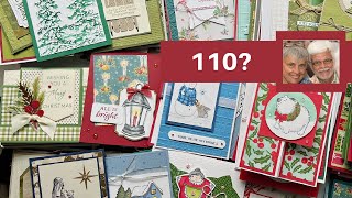 Chatting Over Cards110 Christmas Cards to Inspire You [upl. by Oicirtap]