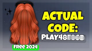 2024 PROMOCODES FOR FREE HAIR ROBLOX [upl. by Inaj]