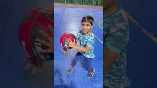 5 year old shows basketball drills ⛹🏻‍♂️⛹🏻‍♂️ [upl. by Lucky]