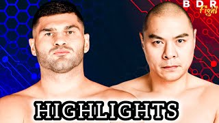 Zhilei Zhang China vs Filip Hrgovic Croatia Full Fight Highlights  BOXING FIGHT [upl. by Rafaello]