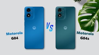 Motorola G04 ⚡ VS ⚡ Motorola G04S Full Comparison [upl. by Cianca]