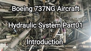 B737 NG Aircraft  Hydraulic System Introduction Part01  Component Location [upl. by Electra312]