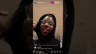 Isaiah Rashad IG Live June 18 2021 [upl. by Beora]