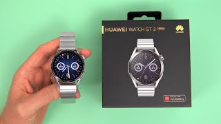 Huawei Watch GT 3 Unboxing amp Review Full Walkthrough [upl. by Aliuqaj]