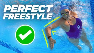 How to Swim PERFECT Freestyle [upl. by Christal826]